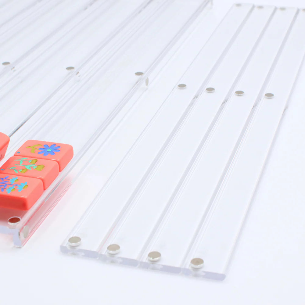 My Fair Mahjong - Premium Acrylic Racks - Transparent Clear
