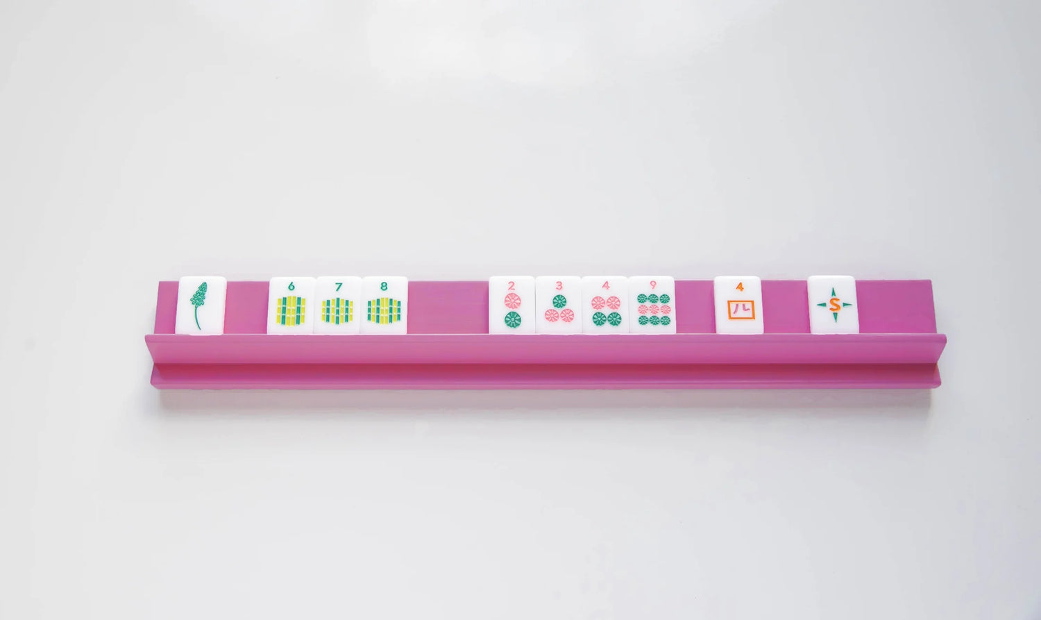 Peace Love Mahjong - Travel Racks - Pink