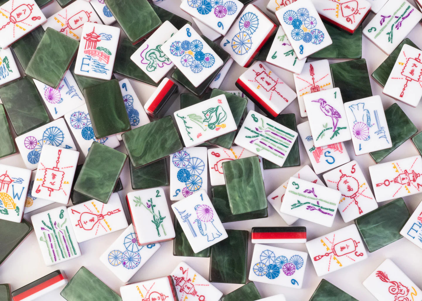 Miss Mahjong - Miss Classic Malachite