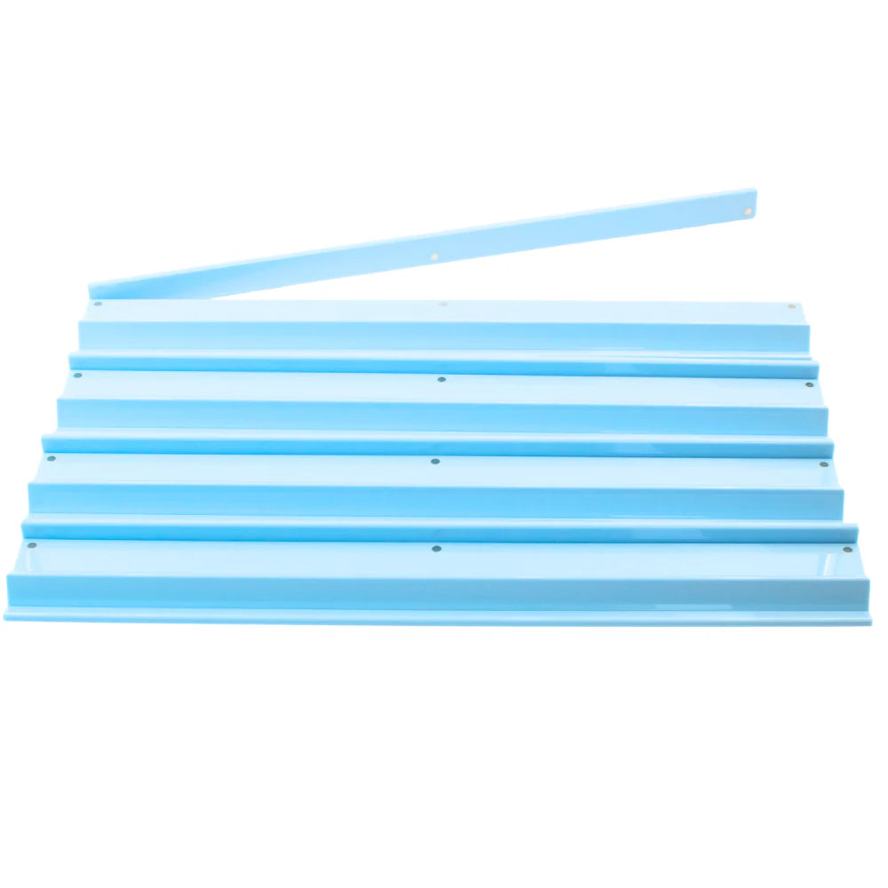 My Fair Mahjong - Premium Acrylic Racks - Solid Macaron Blue