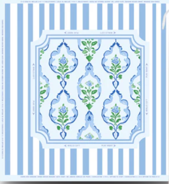 Mahj & Vine - Chinoiserie Song Bird Mat