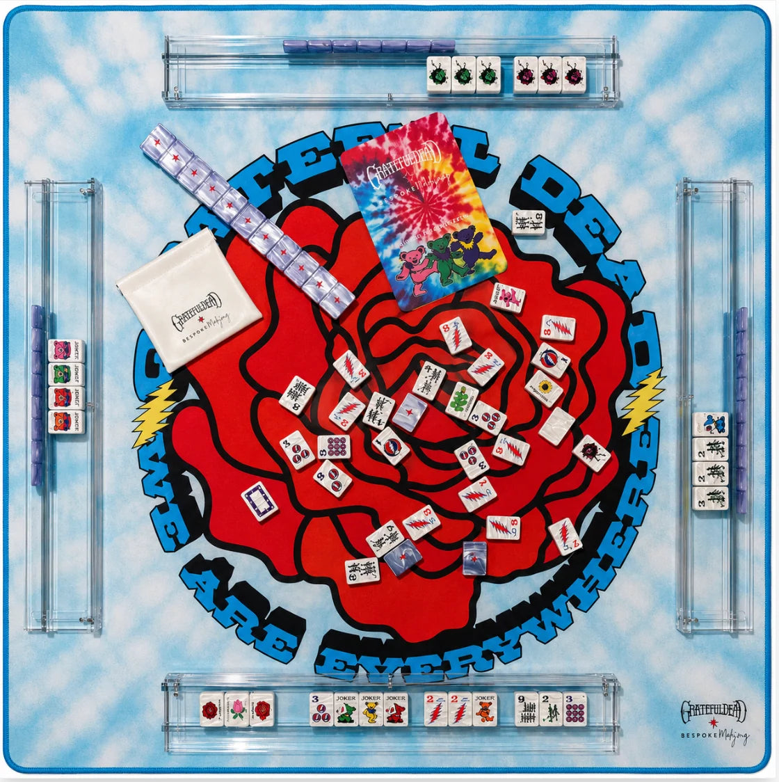 Bespoke Mahjong x Grateful Dead Double-sided Mat - We Are Everywhere