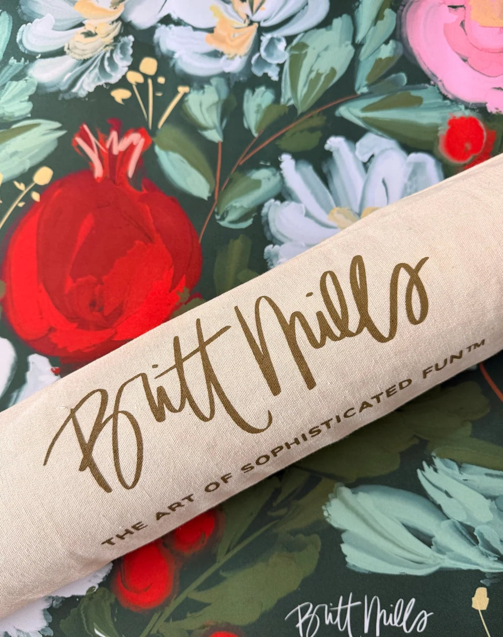 Britt Mills Crimson Harvest Neoprene Mat