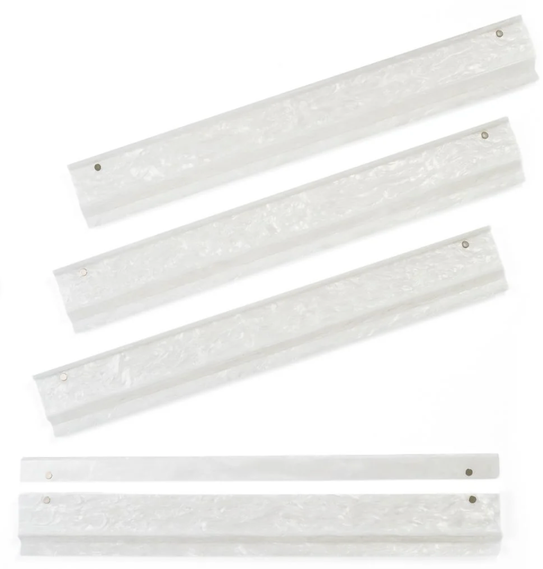 The Mahjong House - White Mother of Pearl Racks