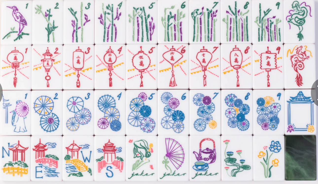 Miss Mahjong - Miss Classic Malachite