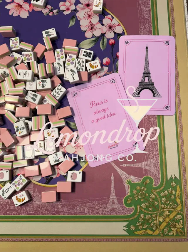 Lemondrop Mahjong - Paris Mahjong Mat